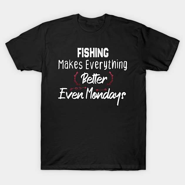 funny fishing gift, fishing lovers gift T-Shirt by foxfieldgear